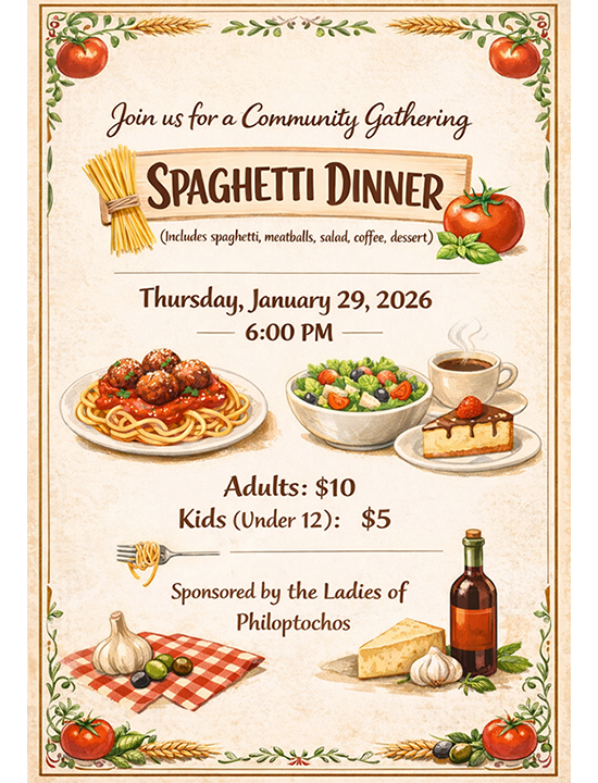 Community Spaghetti Dinner