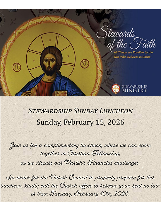 Annual Stewardship Luncheon